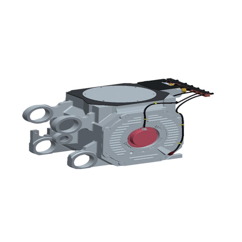 YJ312A Permanent Magnet Traction Motor for High-Speed Locomotives
