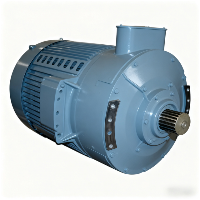 High Power Brushless DC Traction Motor