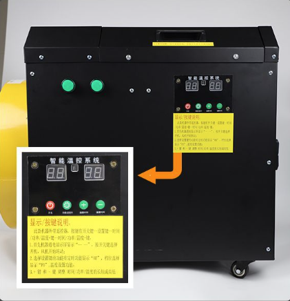 YY-GYZN30 Industrial Intelligent Electric Heater, 15kw Finned Heating Electric Heater, Remote Temperature Control Heater