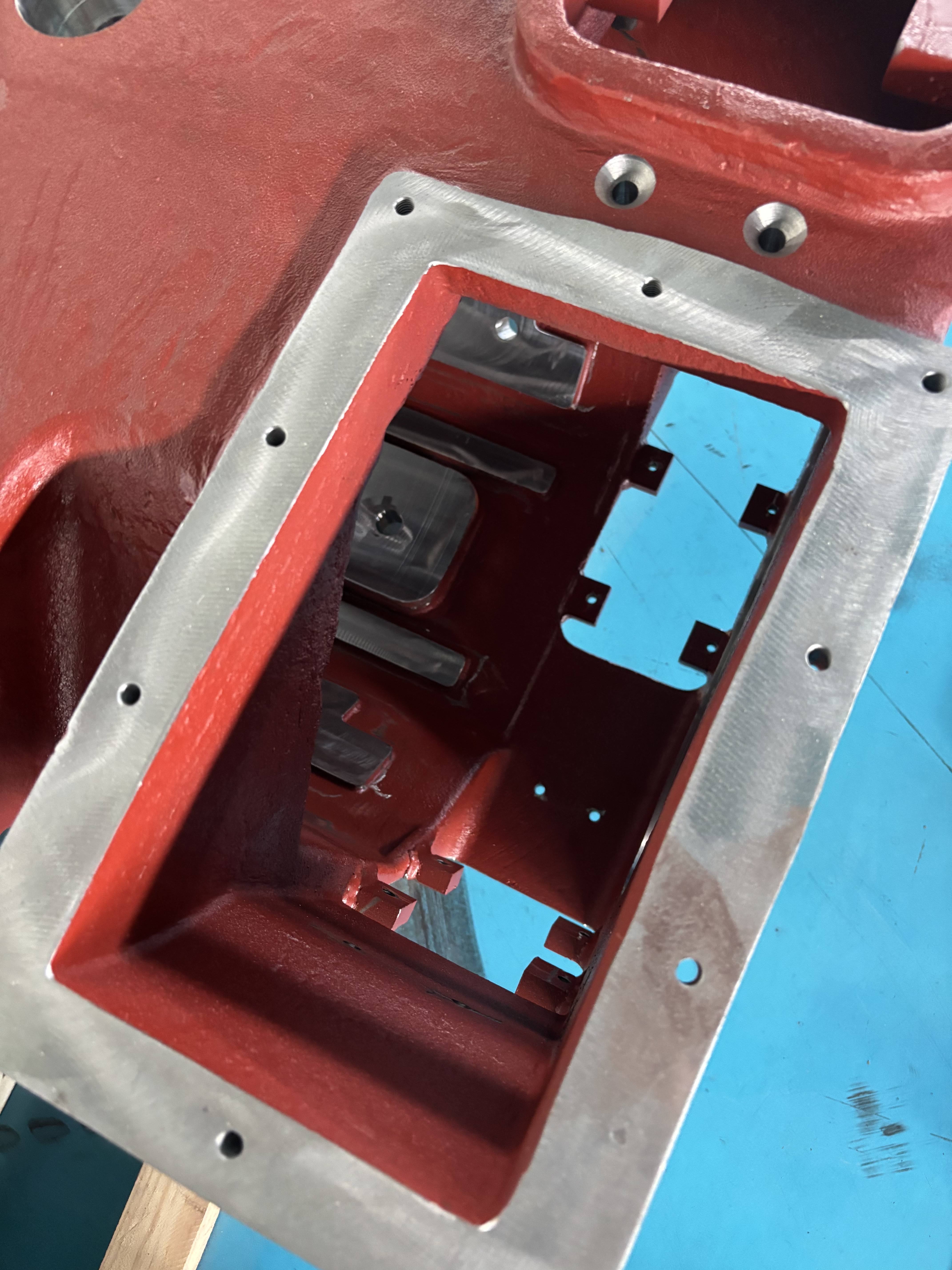 Custom Large Steel Part Welding Service Motor Housings Sheet Metal Fabrication Product Category