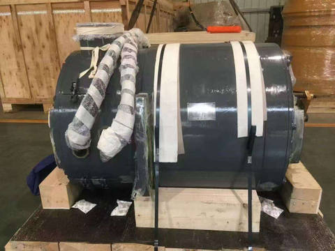 EK590B High Power 880V DC Traction Motor Electric Railway Mining Dump Truck 2500RPM