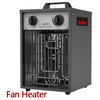 Multi-Power Industrial Electric Heater Constant Temp Heating for Warehouse/Workshop (Portable & Fast-Warming)