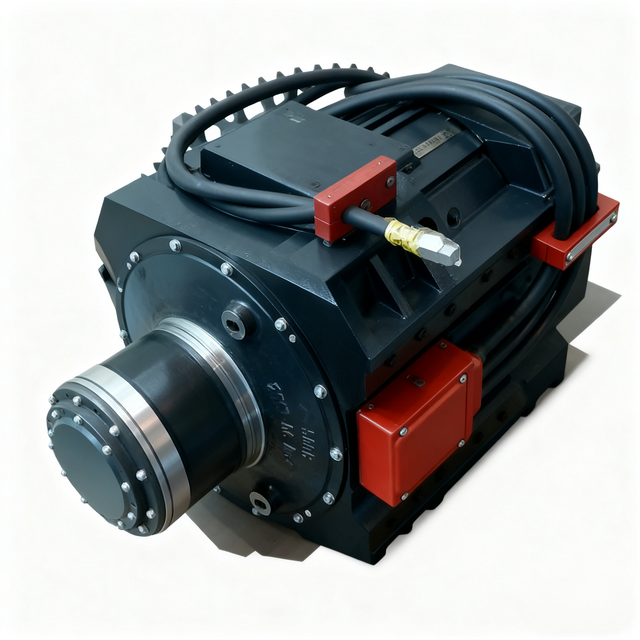 YJ90A1A High Speed Heavy Duty Electric Locomotive Traction Motor Three Phase Mining Dump Truck HXD21000 Low Noise 1275kW IE4