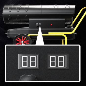 YY-2016A Industrial Oil-Fired Heater: 60kW Energy-Saving Mute Heating Fan (Japan-Imported Oil Pump)