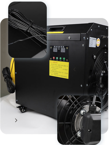 YY-GYZN15 Industrial Intelligent Electric Heater, 15kw Finned Heating Electric Heater, Remote Temperature Control Heater