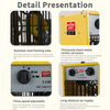 Multi-Power Industrial Electric Heater Constant Temp Heating for Warehouse/Workshop (Portable & Fast-Warming)