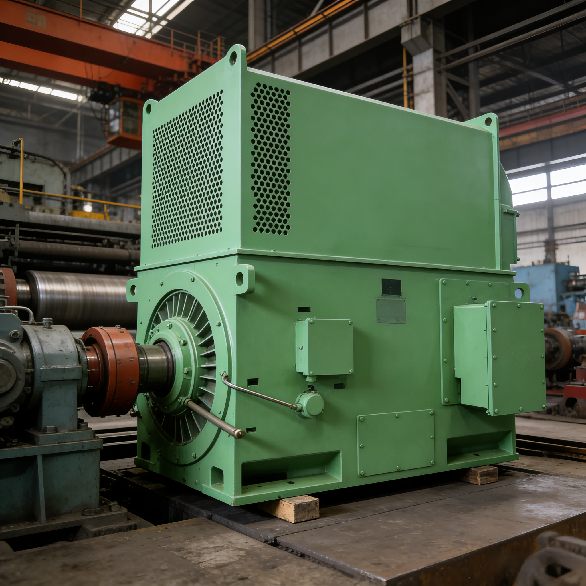 YXKK-5005-2 6kV High Voltage Asynchronous Motor 1400kW Low Vibration Motor for Steel Mill Rolling Mills