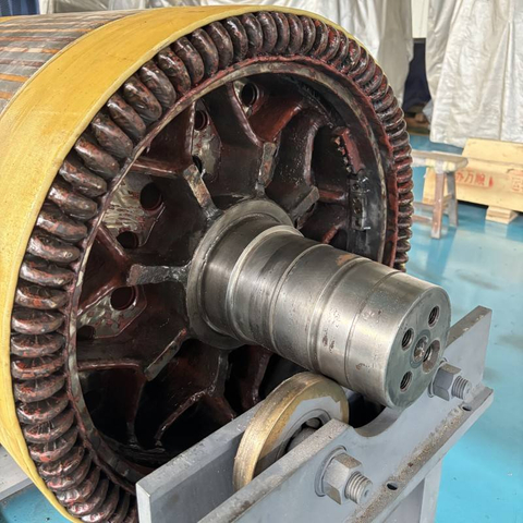 Custom Induction Motor Rotor Carbon Material 12mm Shaft Operating Temperature -20~120 Anjiexiaolei Model Motor Rotor 2