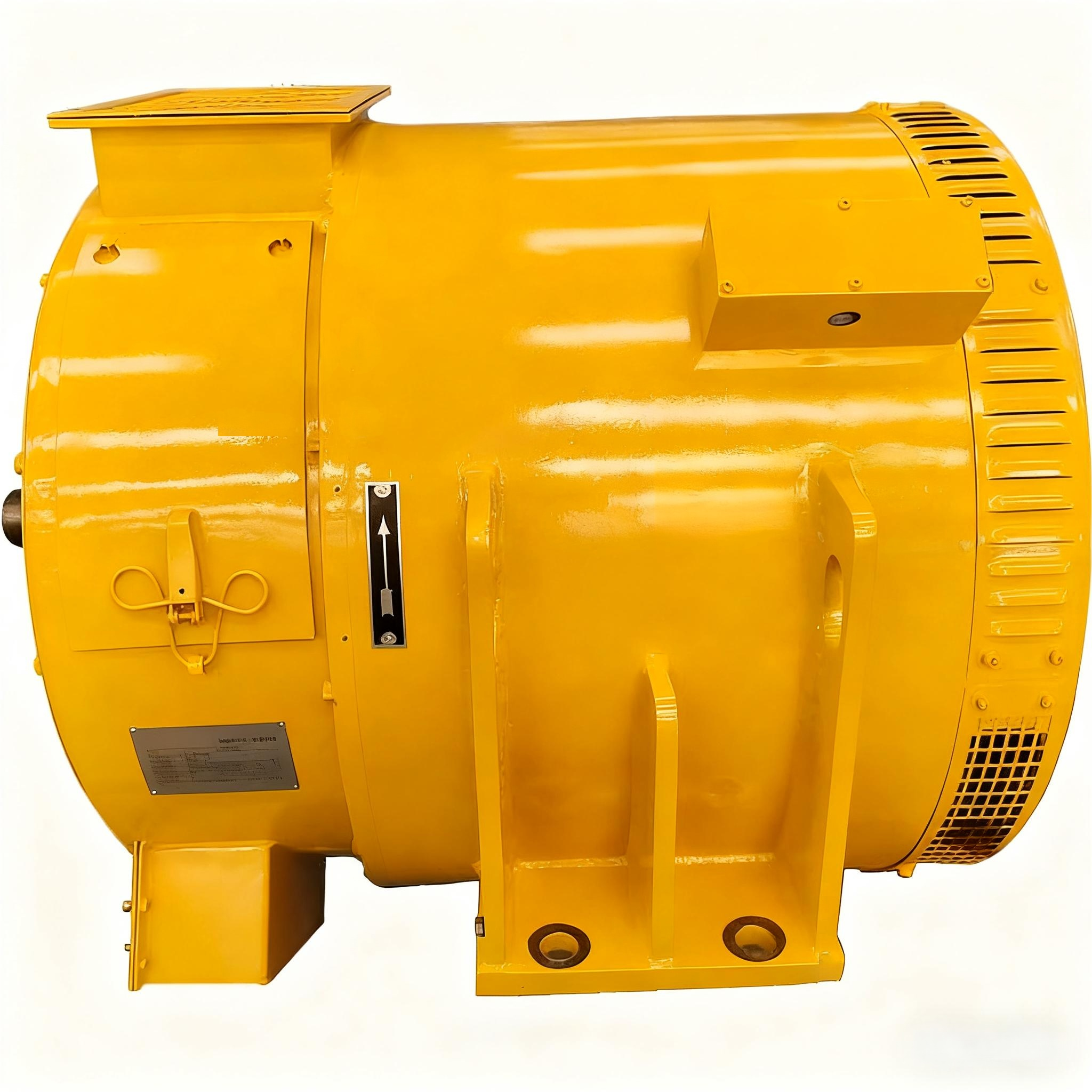 YJ151A1 Harmonic Excitation Synchronous Generator 800/1000kW 490/700V 130t Explosion Proof IE4 Efficiency Shunting