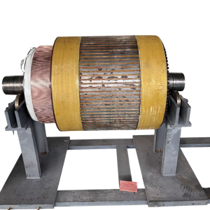 Wholesale OEM ODM Titanium Steel AC/DC Motor Rotor Parts with Manganese Phosphating Surface Treatment for 10mm Shaft Model EK590